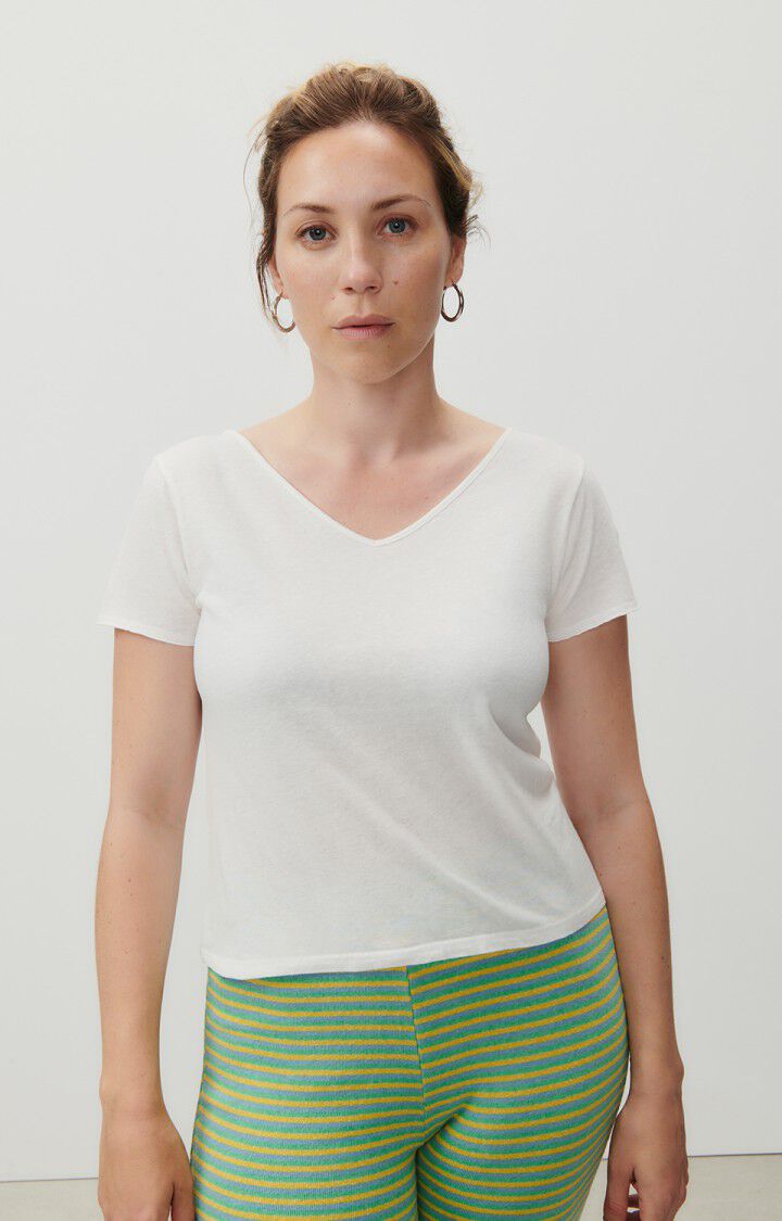 Dames-T-shirt Aksun, WIT, hi-res-model