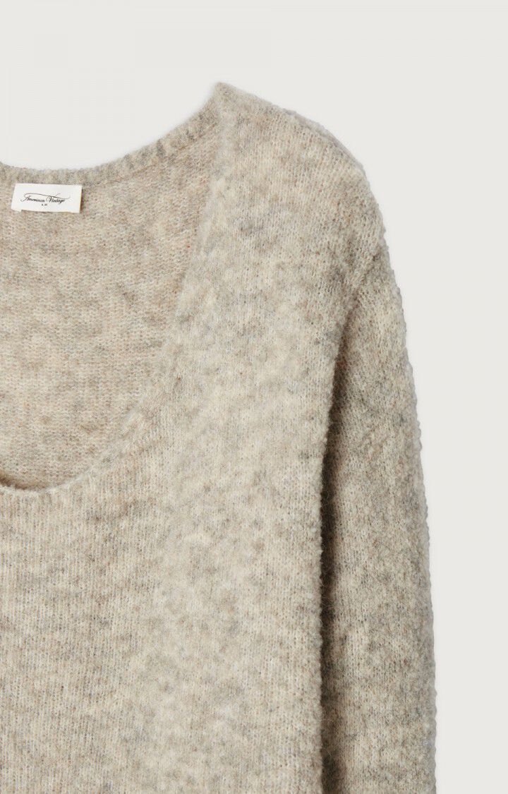 Women's jumper Cikoya - POLAR MELANGE - Grey - XS-S