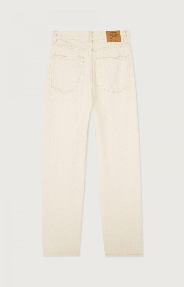 Women's straight jeans Tineborow, ECRU, hi-res