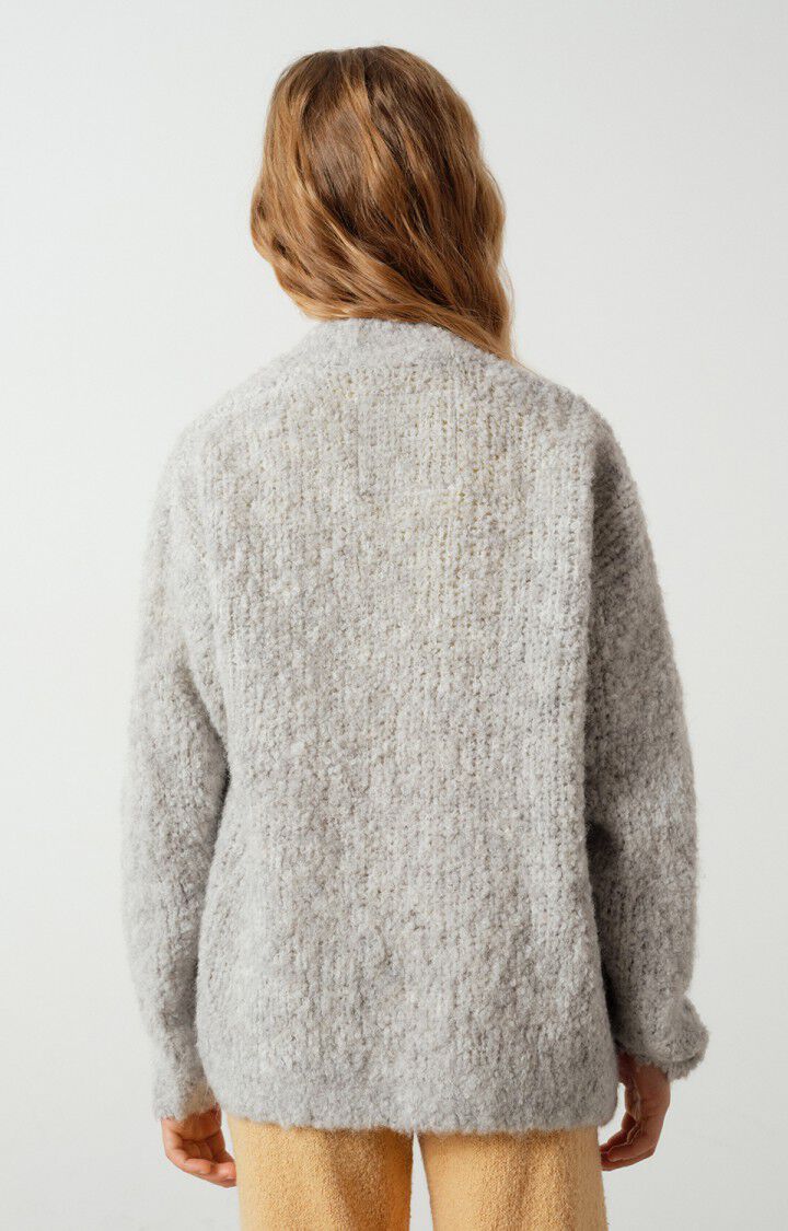Kid's cardigan Zolly - HEATHER GREY - Grey - XS