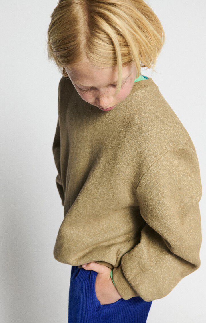 Kindersweatshirt Ikatown, MILCHKAFFEE-VINTAGE, hi-res-model