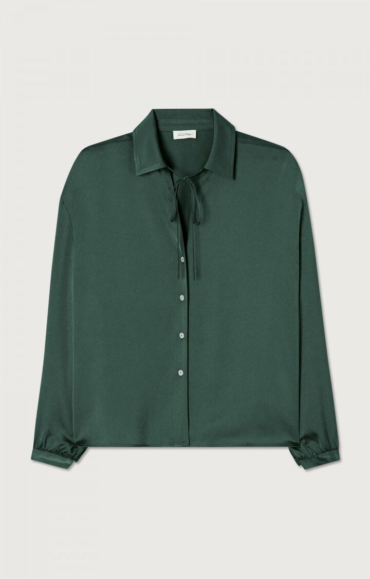 Women's shirt Widland - BOTANIC 51 Long sleeve Green - H22 