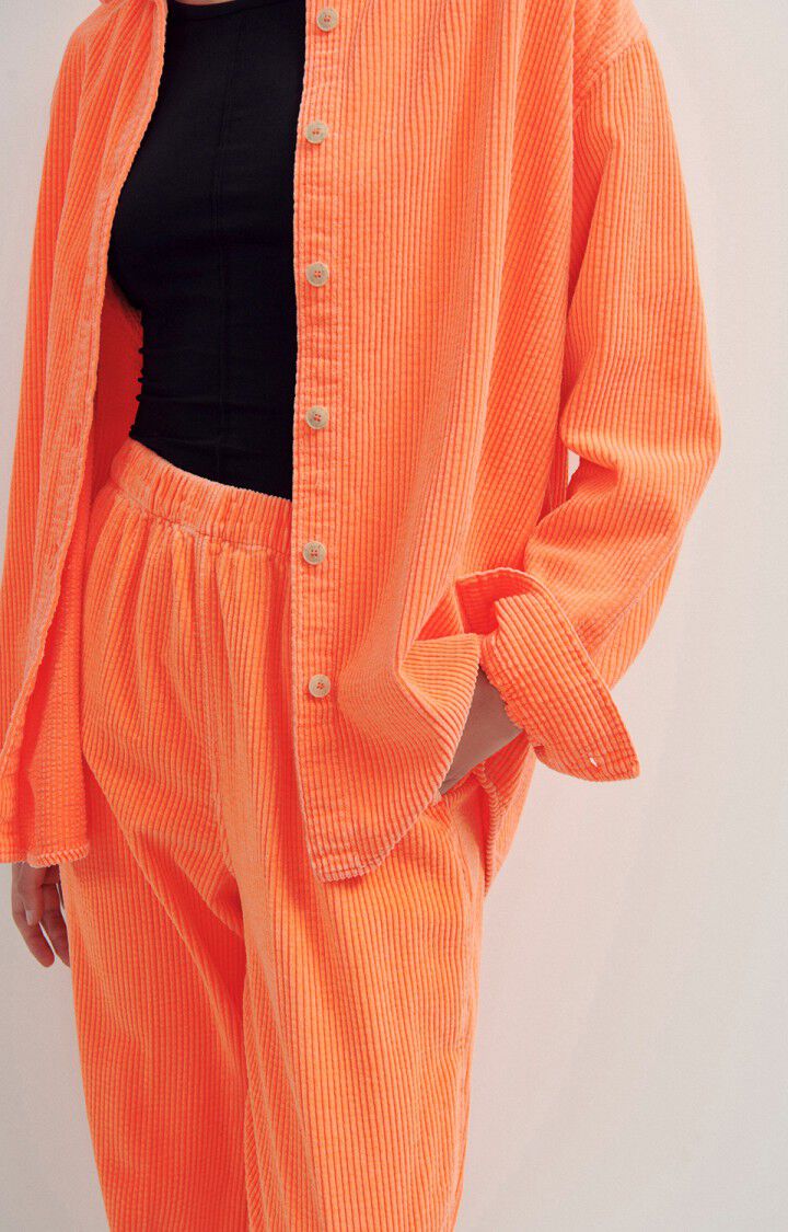 Women's trousers Padow, FLUORESCENT ORANGE, hi-res-model