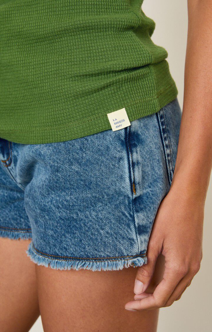 Camiseta de tirantes mujer Pumbo - PEREJIL VINTAGE - Verde - L