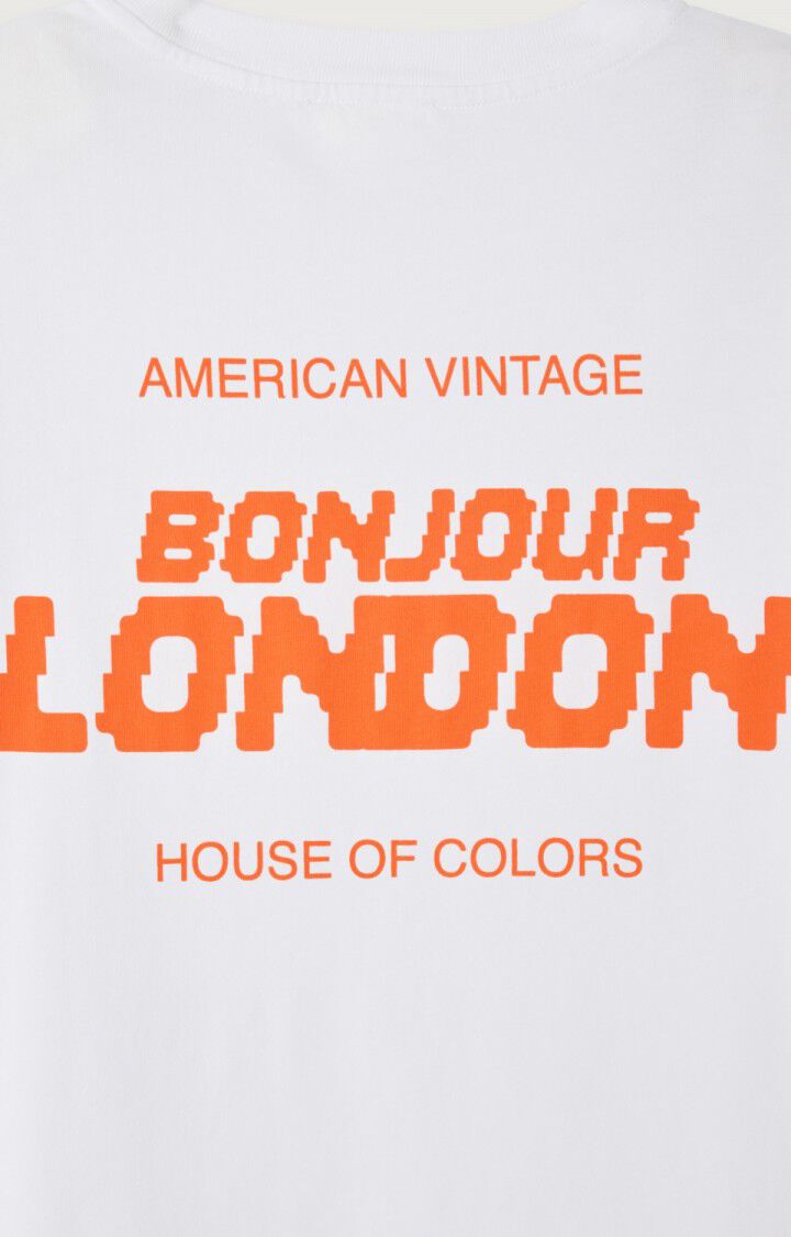 Unisex T-shirt Fizvalley - "Bonjour", LONDON, hi-res