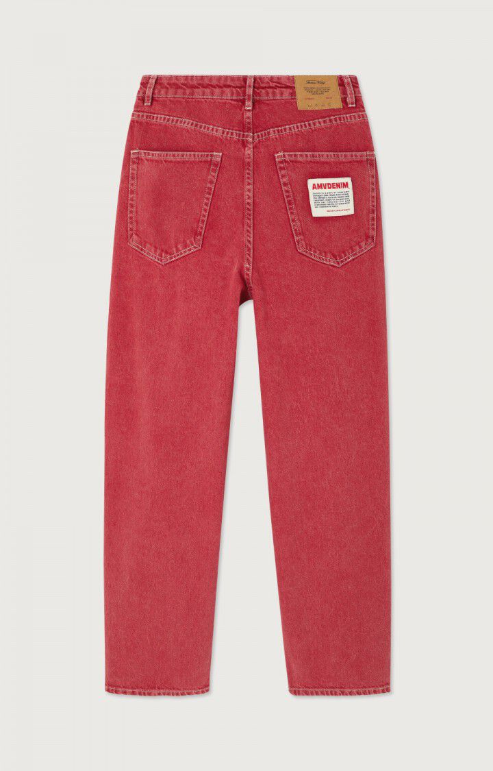 Women's balloon jeans Uzatown, RED, hi-res