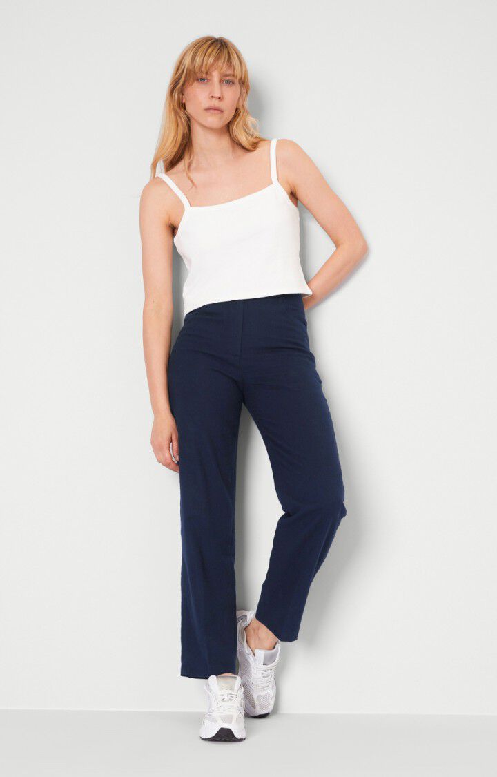 Women's trousers Renatown, NAVY, hi-res-model
