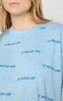 T-shirt femme Seyes, BLEU CIEL, hi-res-model