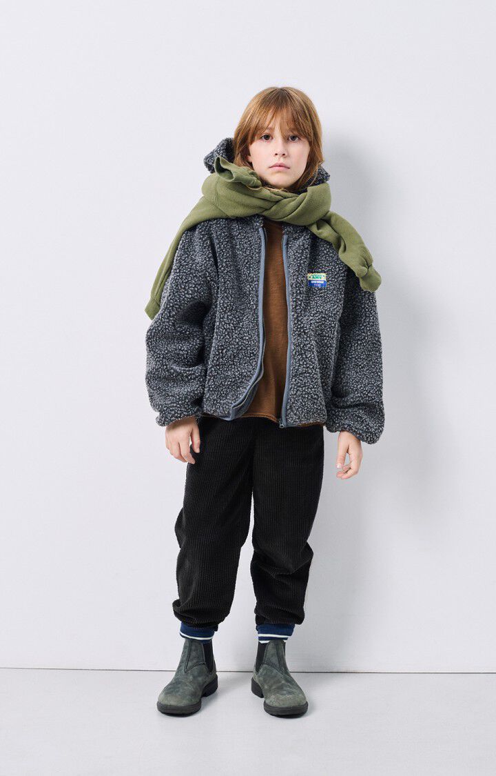Kids' jacket Hoktown - MELANGE CHARCOAL - Grey