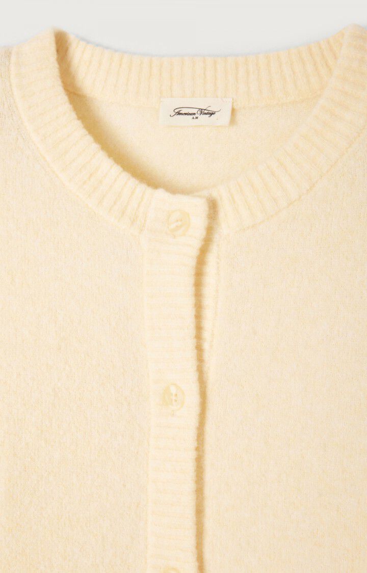 Women's cardigan Damsville, MELANGE PANNACOTTA, hi-res