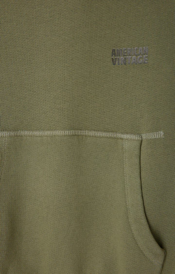 Kinderkapuzenpullover Izubird, KHAKI VINTAGE, hi-res