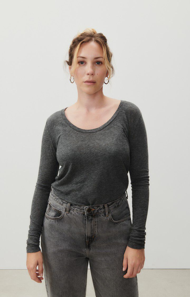 Women's t-shirt Jacksonville, MELANGE CHARCOAL, hi-res-model
