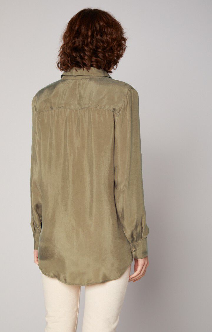 Camicia donna Nonogarden - SAGGIO - Verde - S