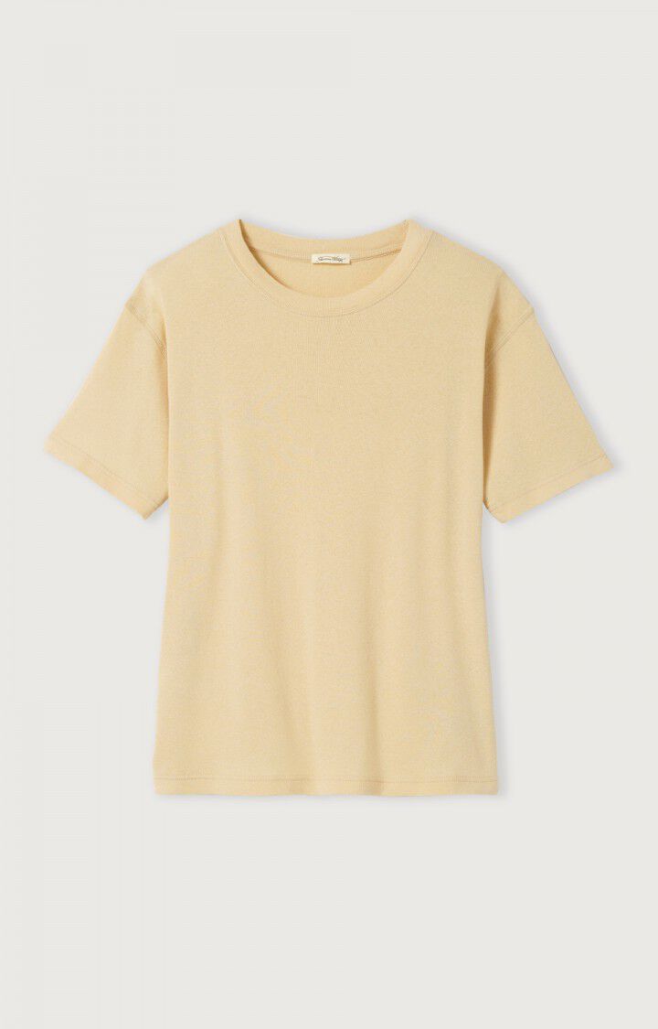 Women's t-shirt - SAND 17 Short sleeve Beige - H22 | American Vintage
