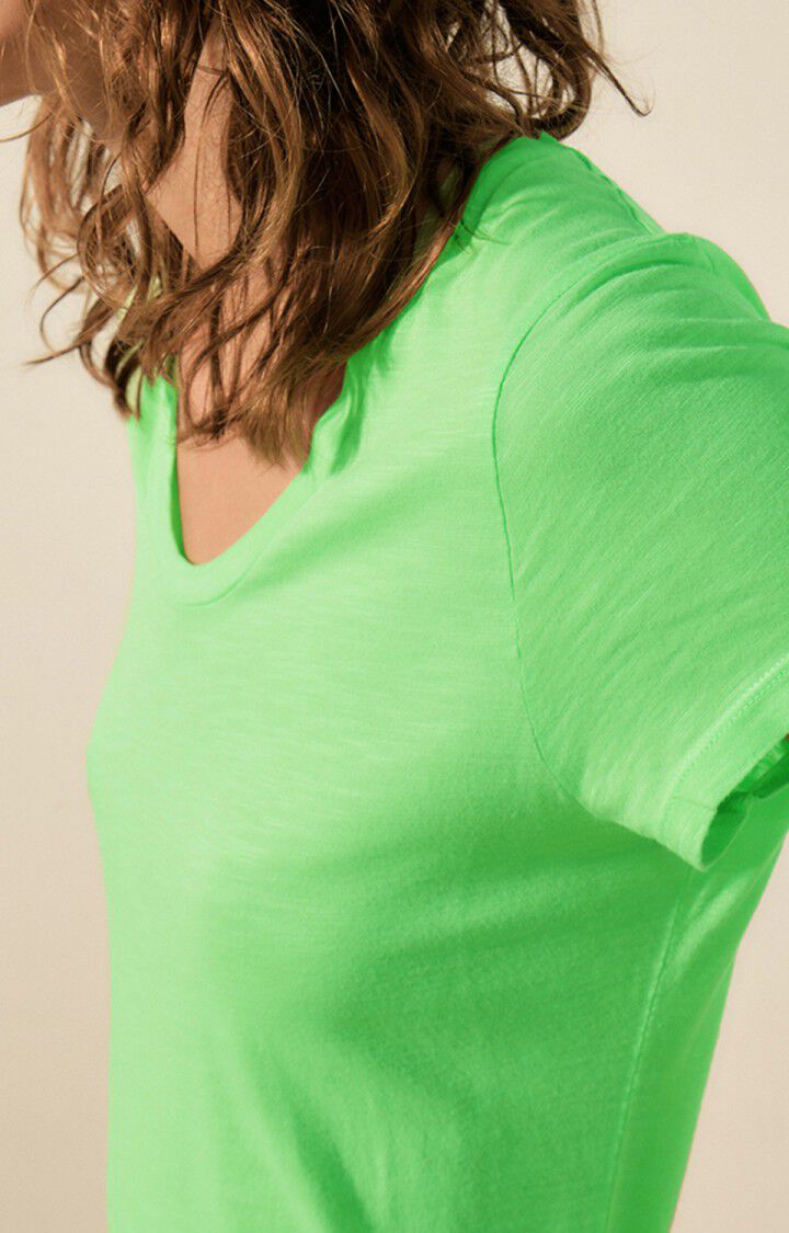 Camiseta mujer Jacksonville, VERDE MANZANA VINTAGE, hi-res-model