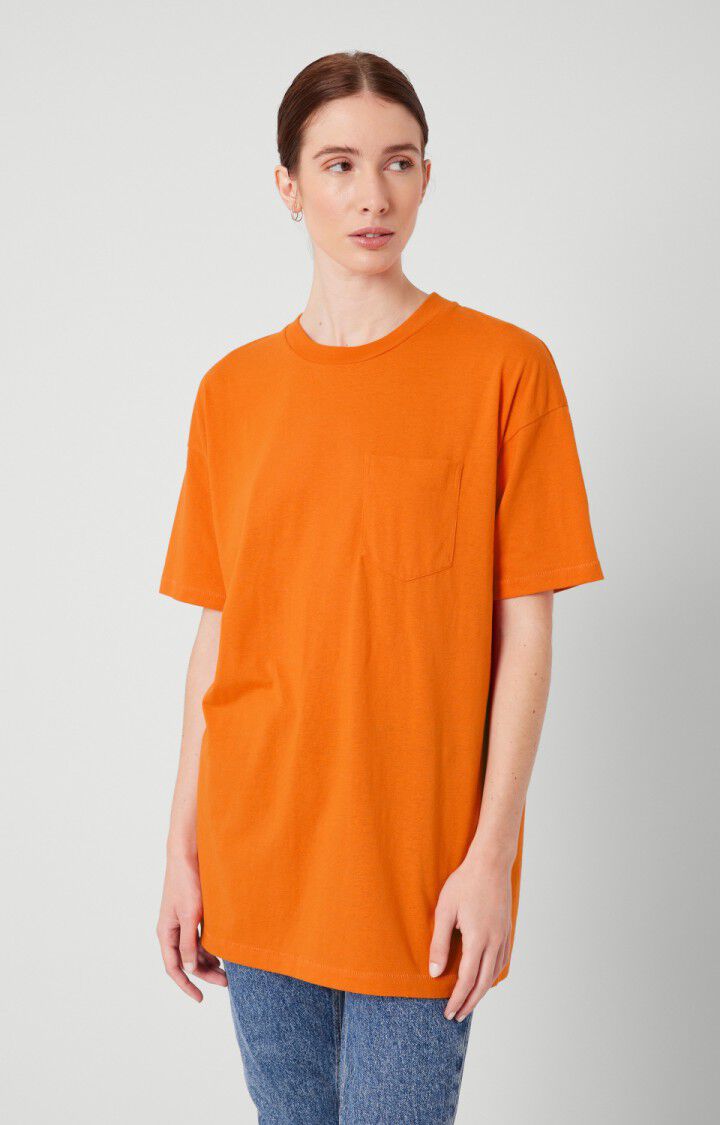 T-shirt femme Seyes, CITROUILLE, hi-res-model