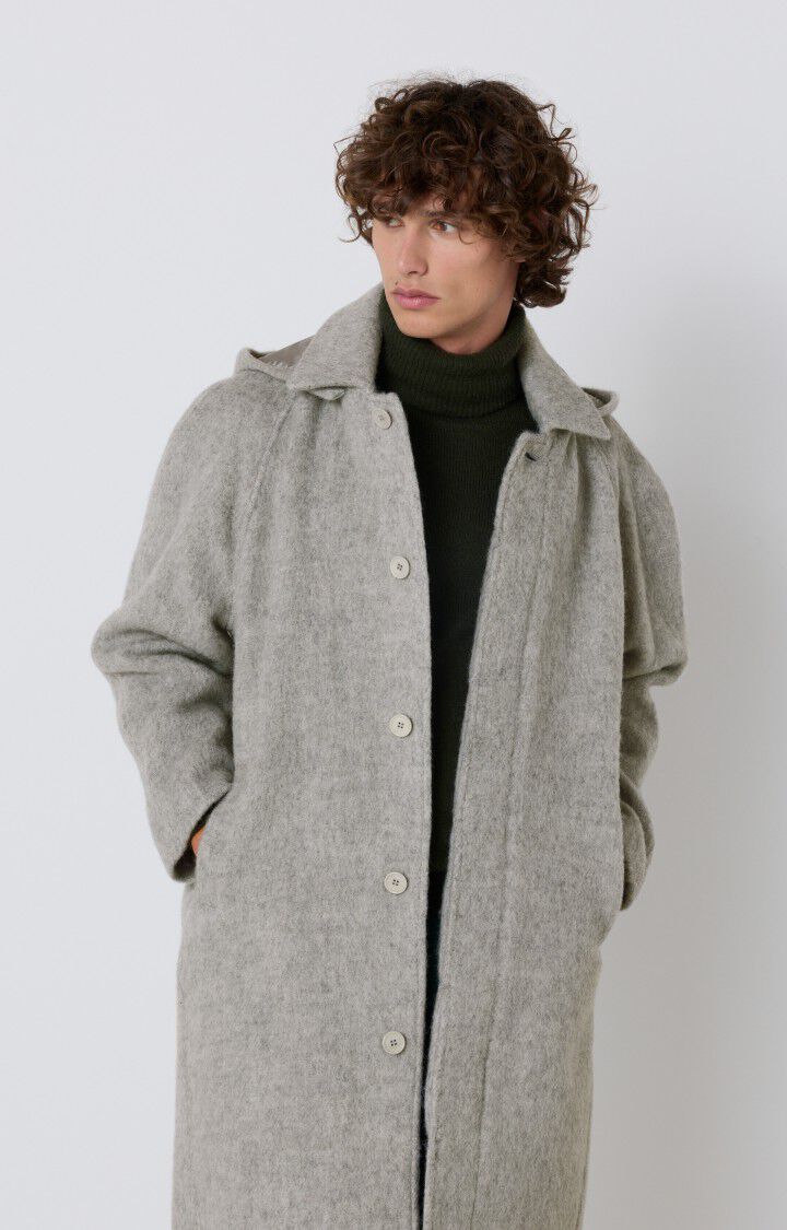 Men's coat Roly - CLOUD MELANGE 79 Long sleeve Grey - H23