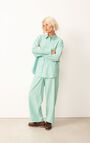 Women's shirt Doacity - CELADON - Blue - XS-S