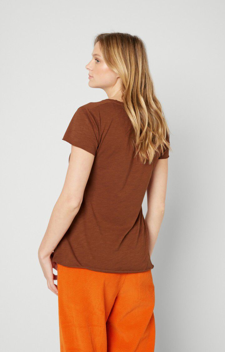 Damen-t-shirt Jacksonville, KASTANIENBRAUN VINTAGE, hi-res-model