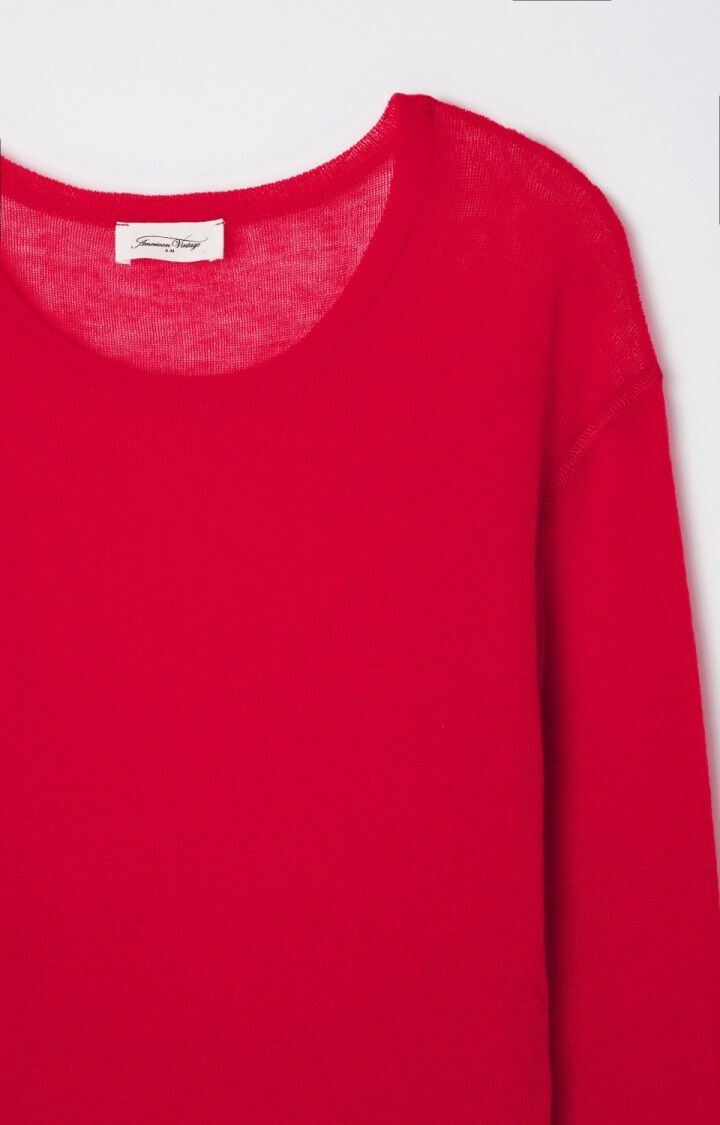 Pull femme Yocaburn, TOMATE, hi-res