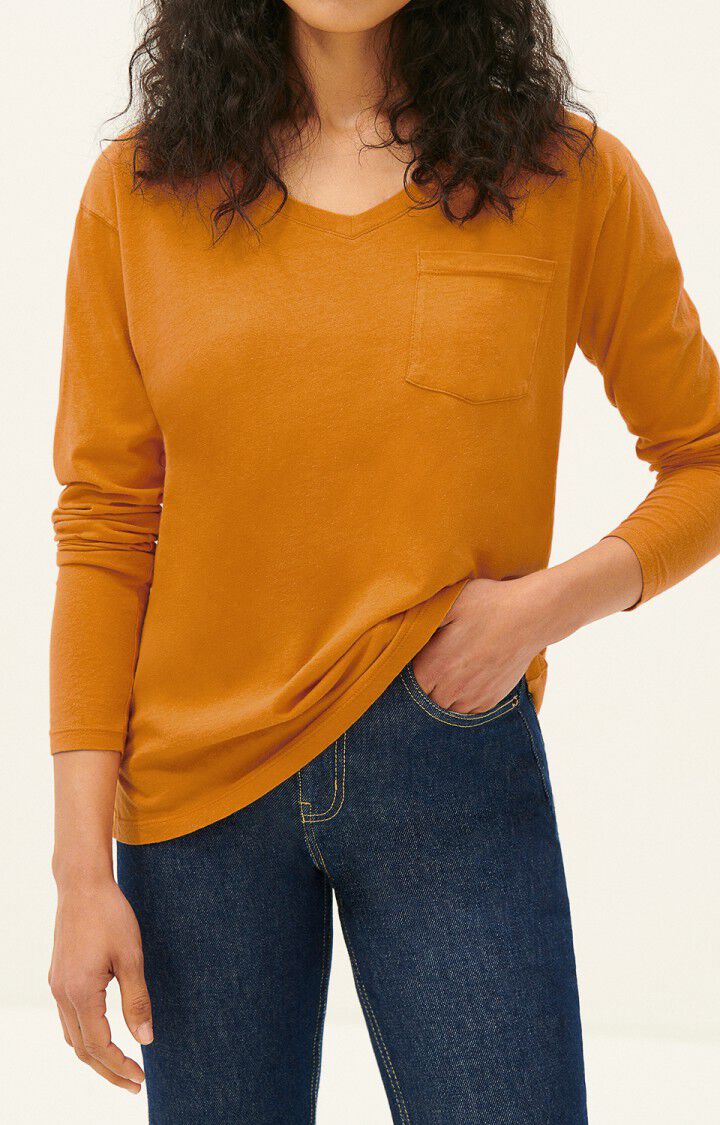 T-shirt femme Ixatown, NECTARINE, hi-res-model