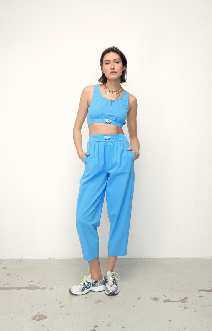Women's trousers Taraw, AQUA, hi-res-model