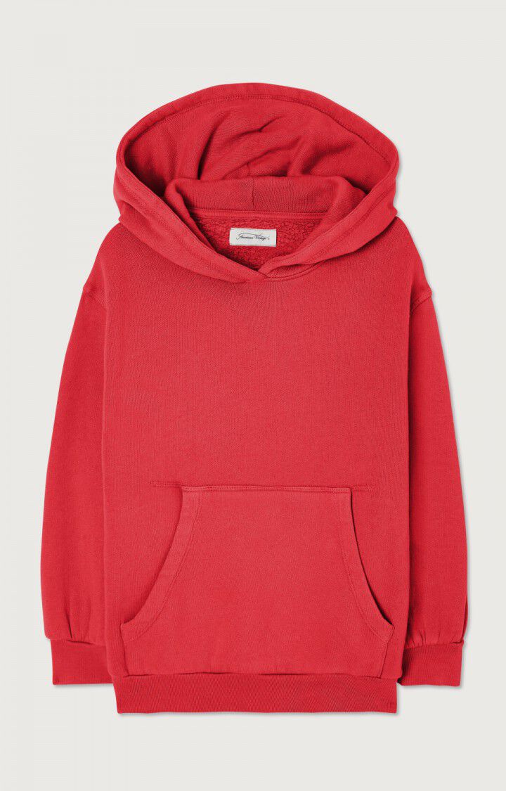 Kids' hoodie Izubird - VINTAGE SALSA Red - E23 | American Vintage
