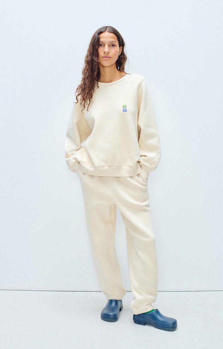 Women's joggers Fiky, ECRU, hi-res-model