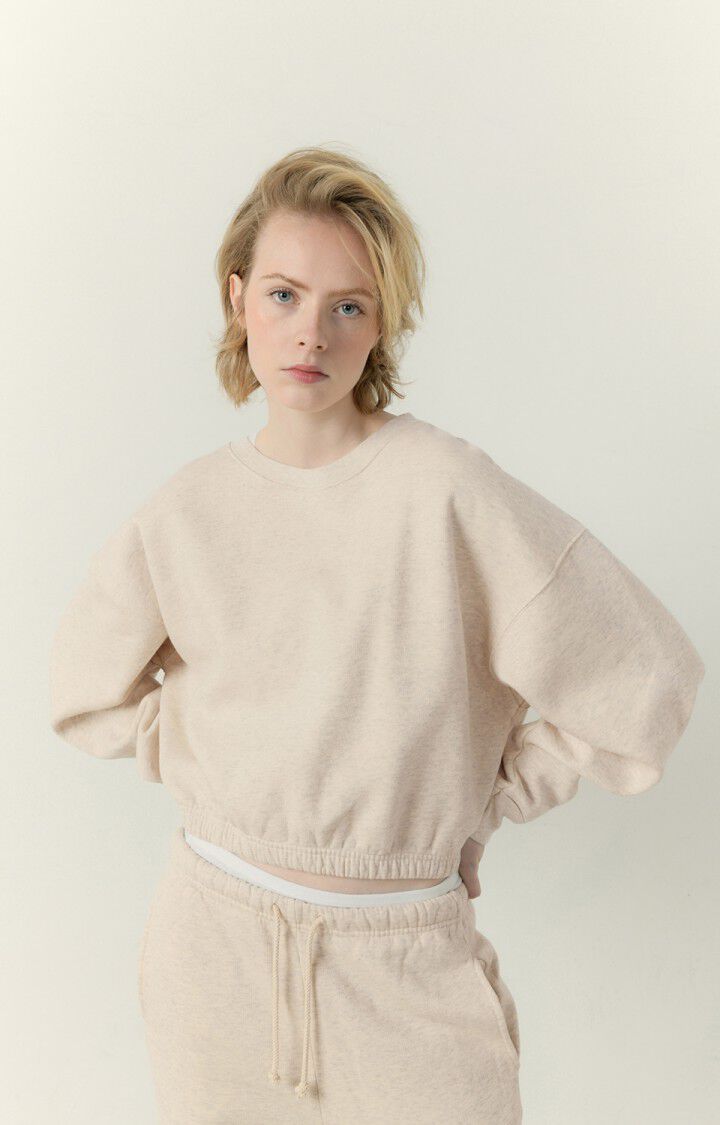 Women's sweatshirt Pieburg, POLAR MELANGE, hi-res-model