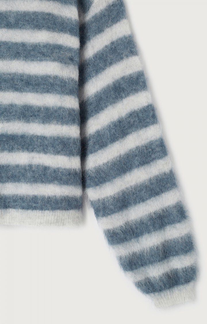 Damenpullover Nenybay - POLAR MELIERT GESTREIFT TORNADO MELIERT - Wei&szlig; - Gris - S