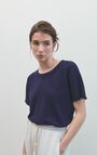 Camiseta mujer Sonoma, BERENJENA VINTAGE, hi-res-model
