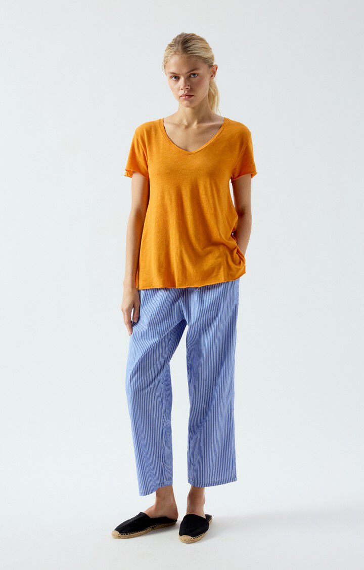T-shirt femme Jacksonville - NECTARINE VINTAGE - Orange - XS