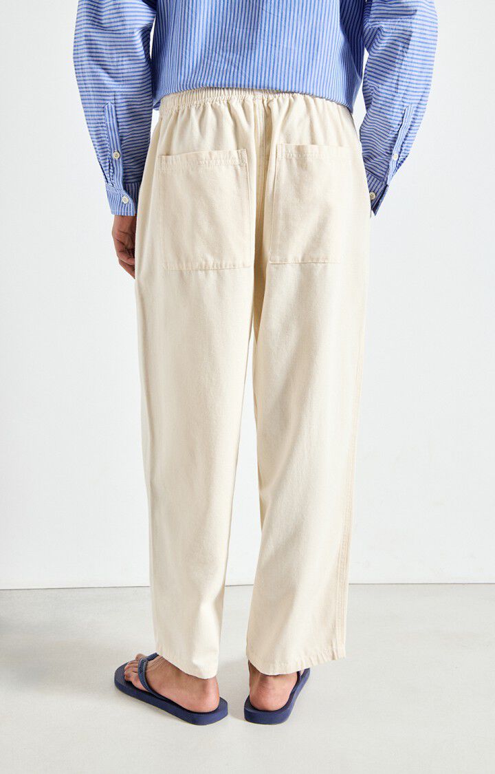 Men's trousers Lycaz, ECRU, hi-res-model