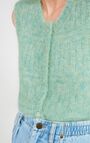 Women's cardigan Dolsea, GREEN WATER MELANGE, hi-res-model