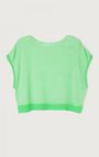 Pull femme Zakday, RAYURES GRIS CHINE ABSINTHE, hi-res