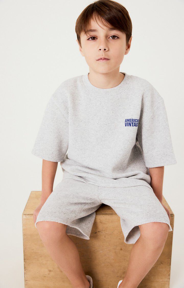 Kindersweatshirt Evona - HELLGRAU MELIERT - Grau