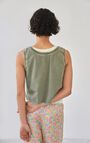 Women&rsquo;s top Lycaz - VINTAGE CLAY - Green - S