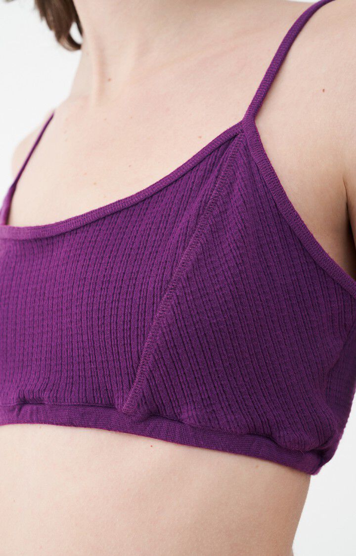 Women's bra Grimwood, PURPLISH, hi-res-model