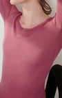 T-shirt femme Massachusetts, MAUVE VINTAGE, hi-res-model