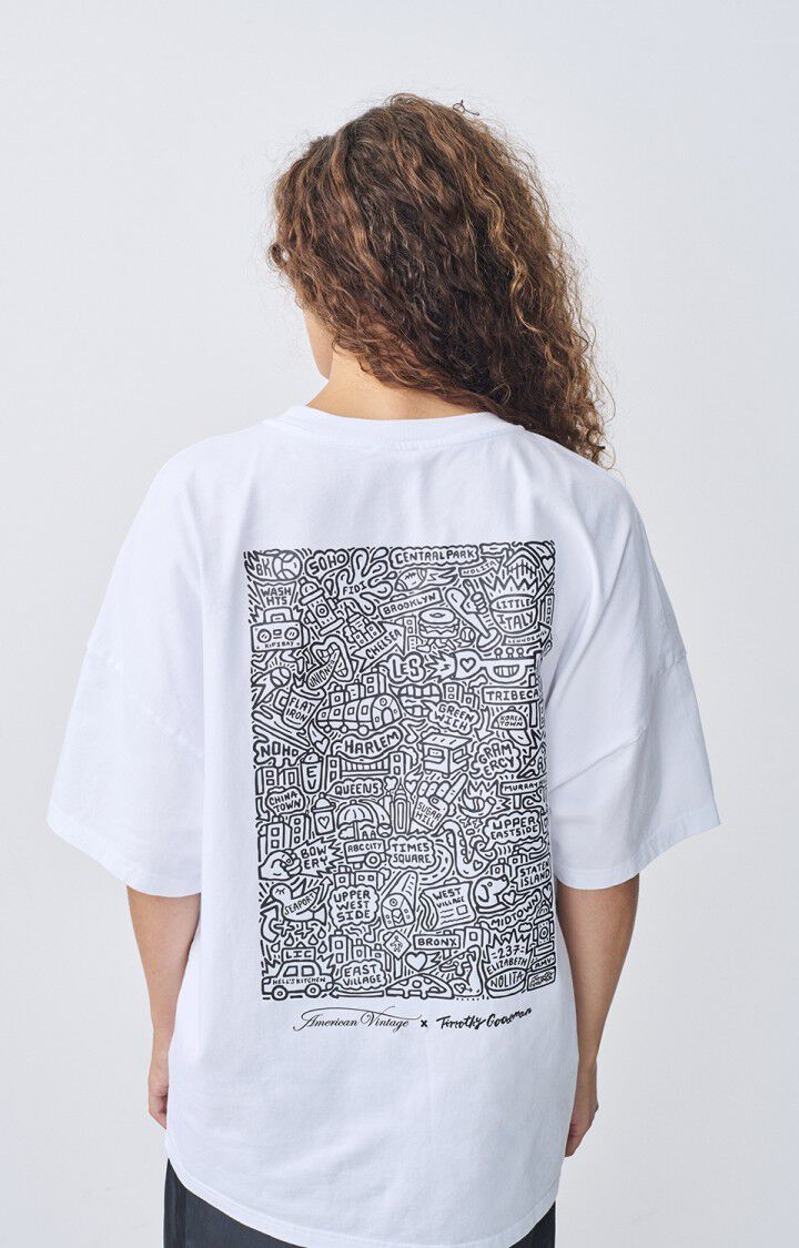 Unisex T-shirt Timothy Goodman, WHITE, hi-res-model