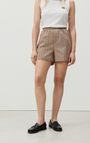 Women's shorts Etiz, PRINCE OF WALES ORANGE, hi-res-model