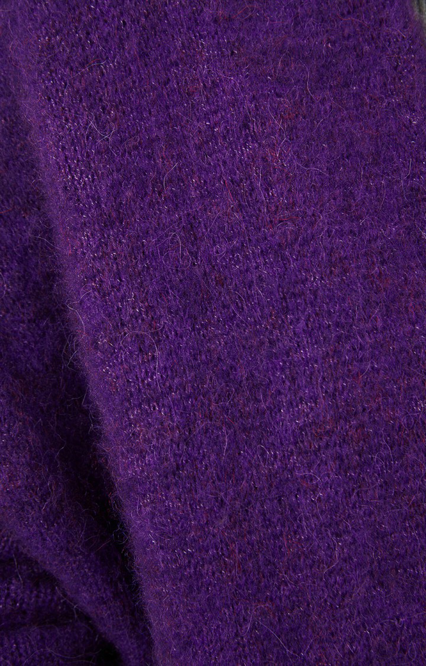 gilet long violet american vintage