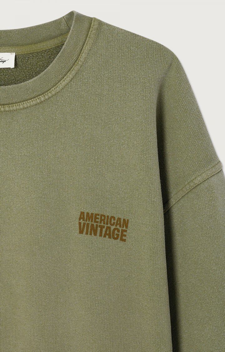 Men's sweatshirt Plizzy - VINTAGE PISTOU - Green