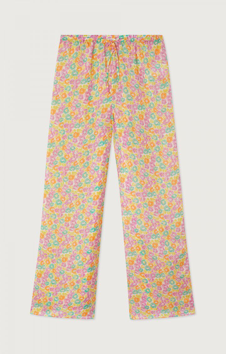 Women&rsquo;s trousers Renbay - CECILE - Violet - Jaune