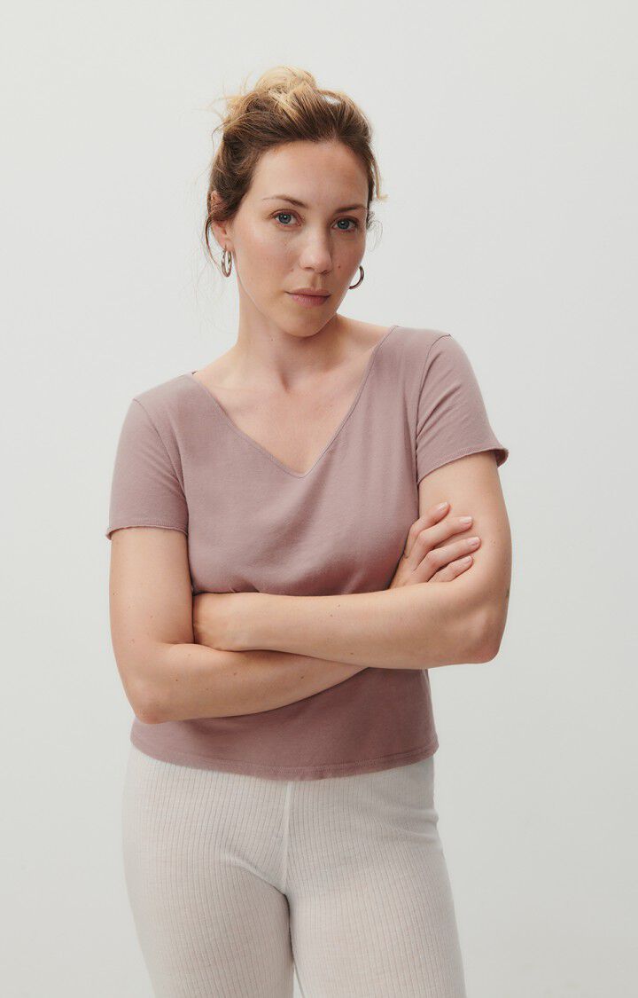 T-shirt femme Aksun, JACINTHE VINTAGE, hi-res-model