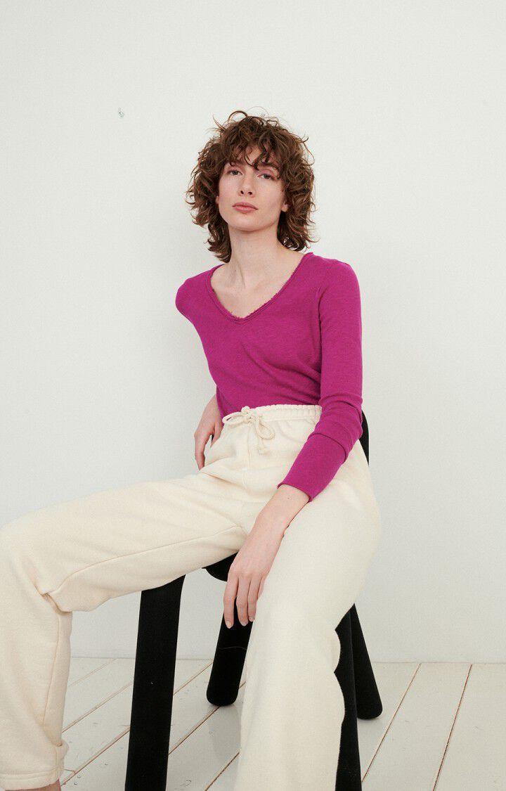 T-shirt femme Sonoma, GRENADINE VINTAGE, hi-res-model