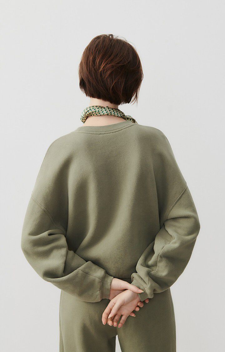 Women's sweatshirt Izubird, VINTAGE SAGE, hi-res-model