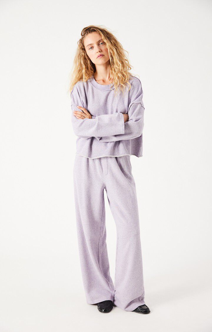 Women's joggers Women's - MELANGE MAUVE - Violet