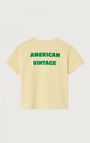 Kid's t-shirt Fizvalley - VINTAGE CUSTARD - Yellow - 3