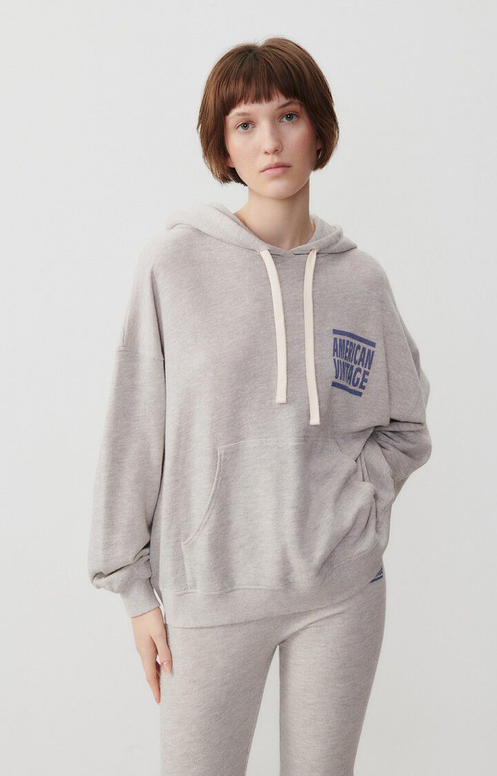 Women's hoodie Zofbay, HEATHER GREY, hi-res-model